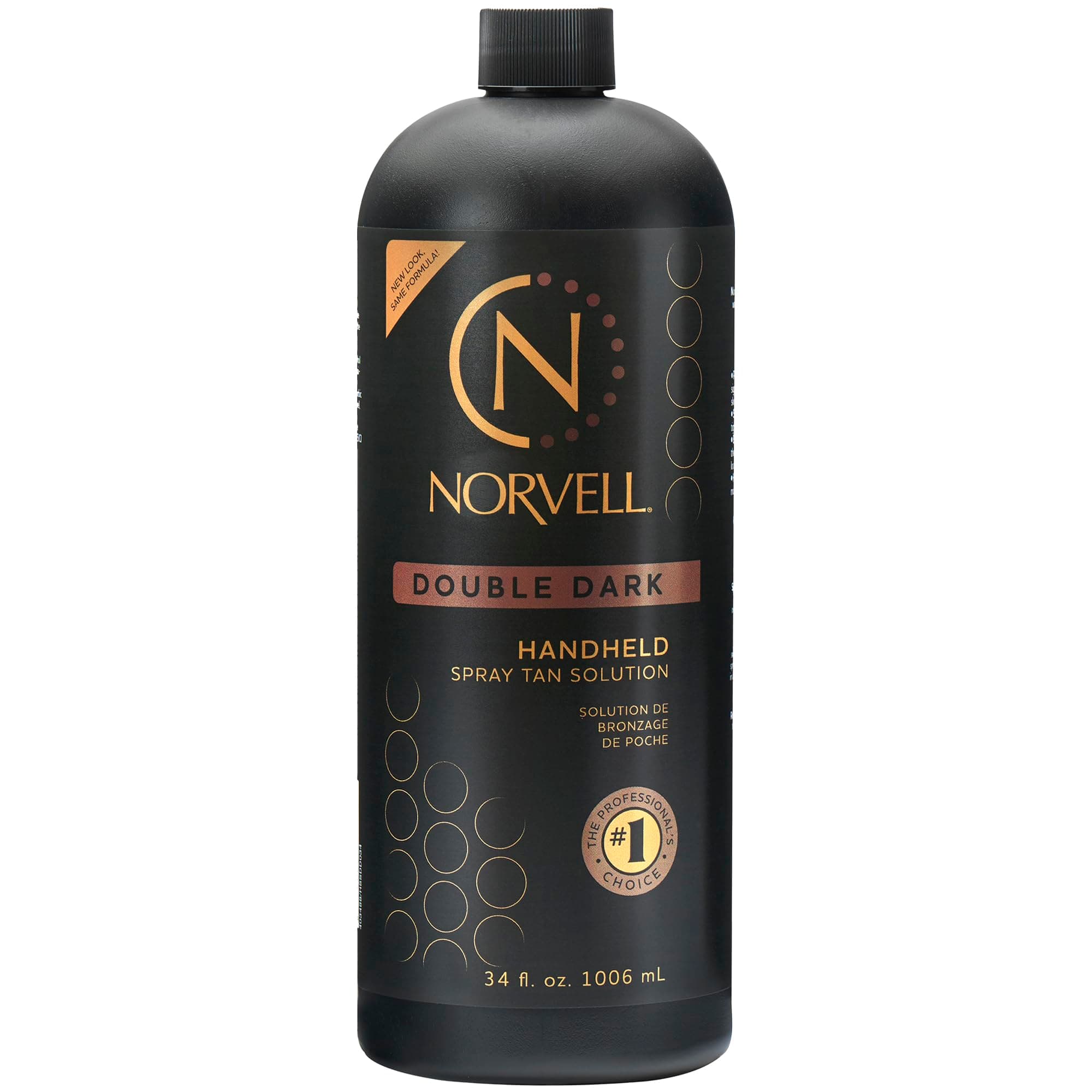 Premium Sunless Tanning Solution - Double Dark, 1 Liter