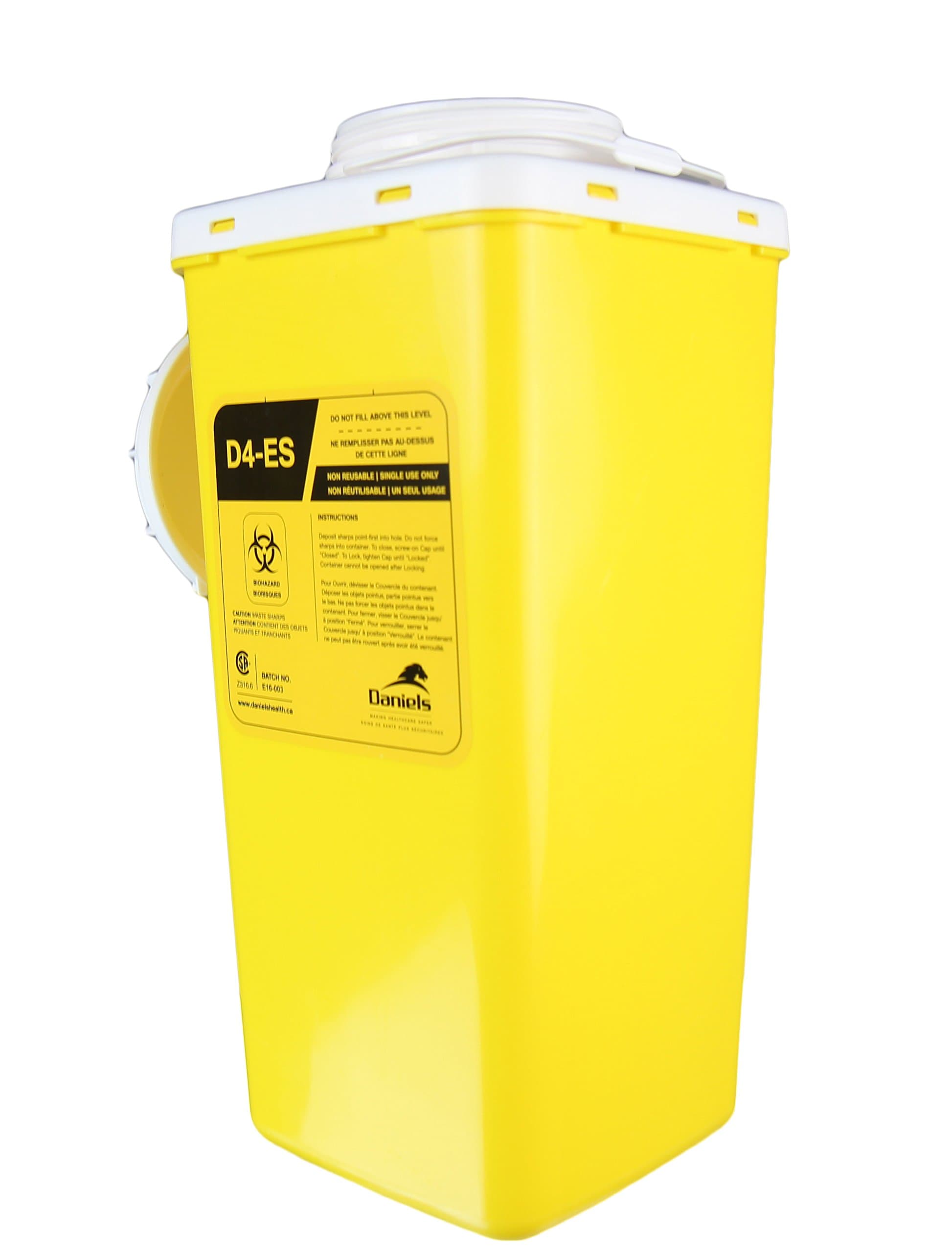 Frost 878-500 - Internal Disposable Containers for Code 878, Rectangular Shape, Yellow/White (Pack of 4)