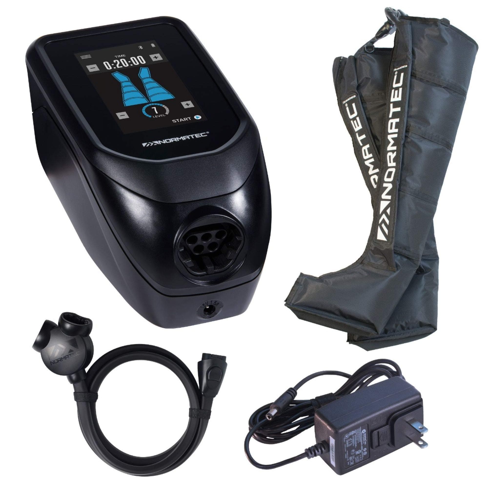 NormaTec Pulse PRO 2.0, Standard Recovery Package, Dynamic Compression Sleeve System for Muscle Therapy, Deep Tissue Massage Machine for Sore Joints and Muscles, Patented Recovery Technology