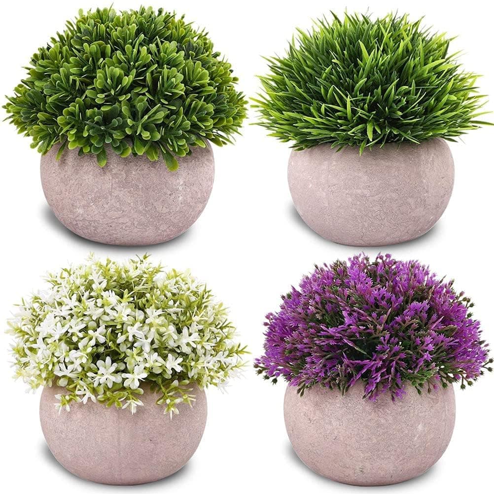 Artificial Shrubs 4 Pots