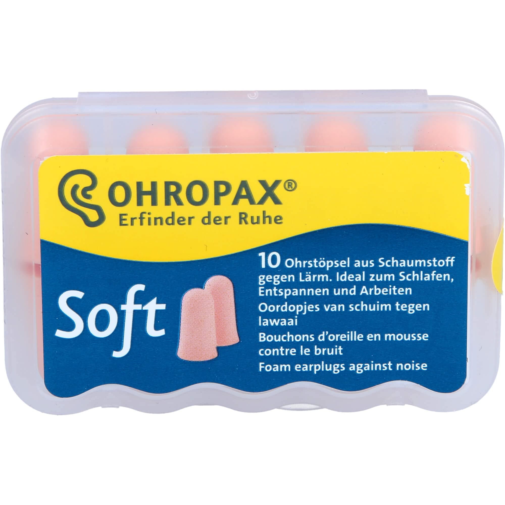 Ohropax Earplugs Soft 10s