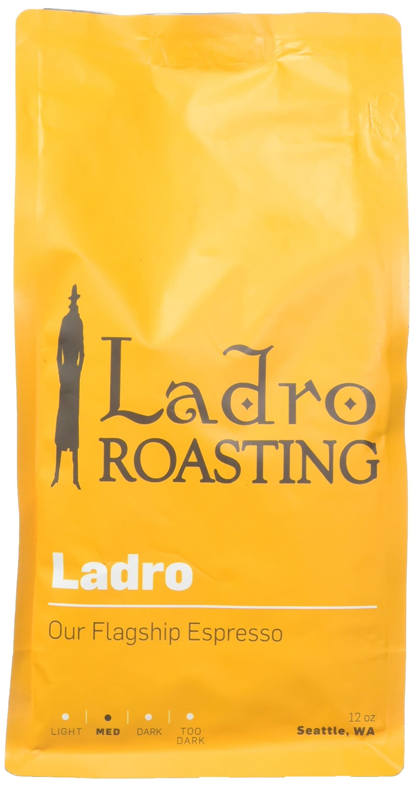 Caffe Ladro Espresso Blend ,12 Ounce