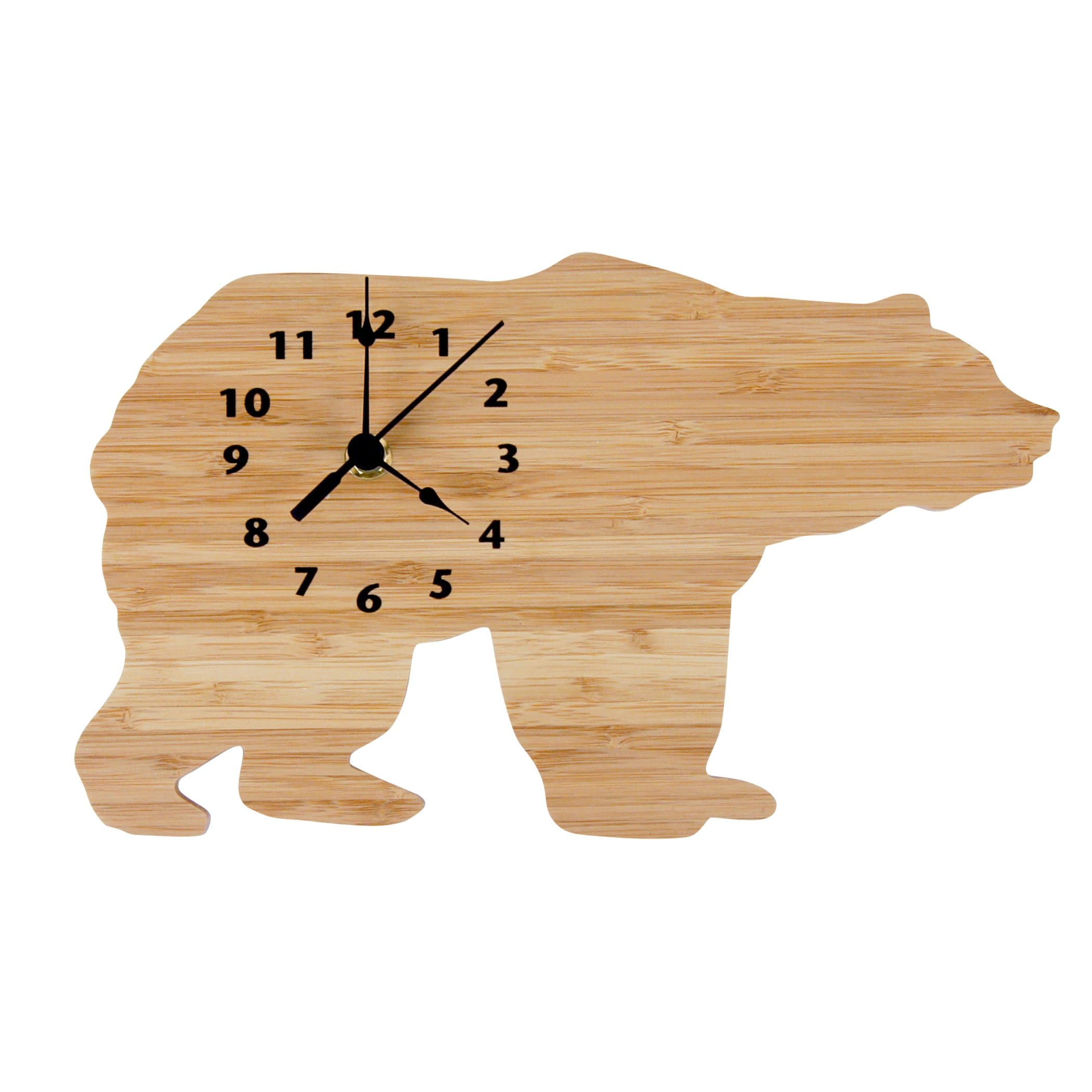 Trend Lab Wall Clock, Northwoods Bear