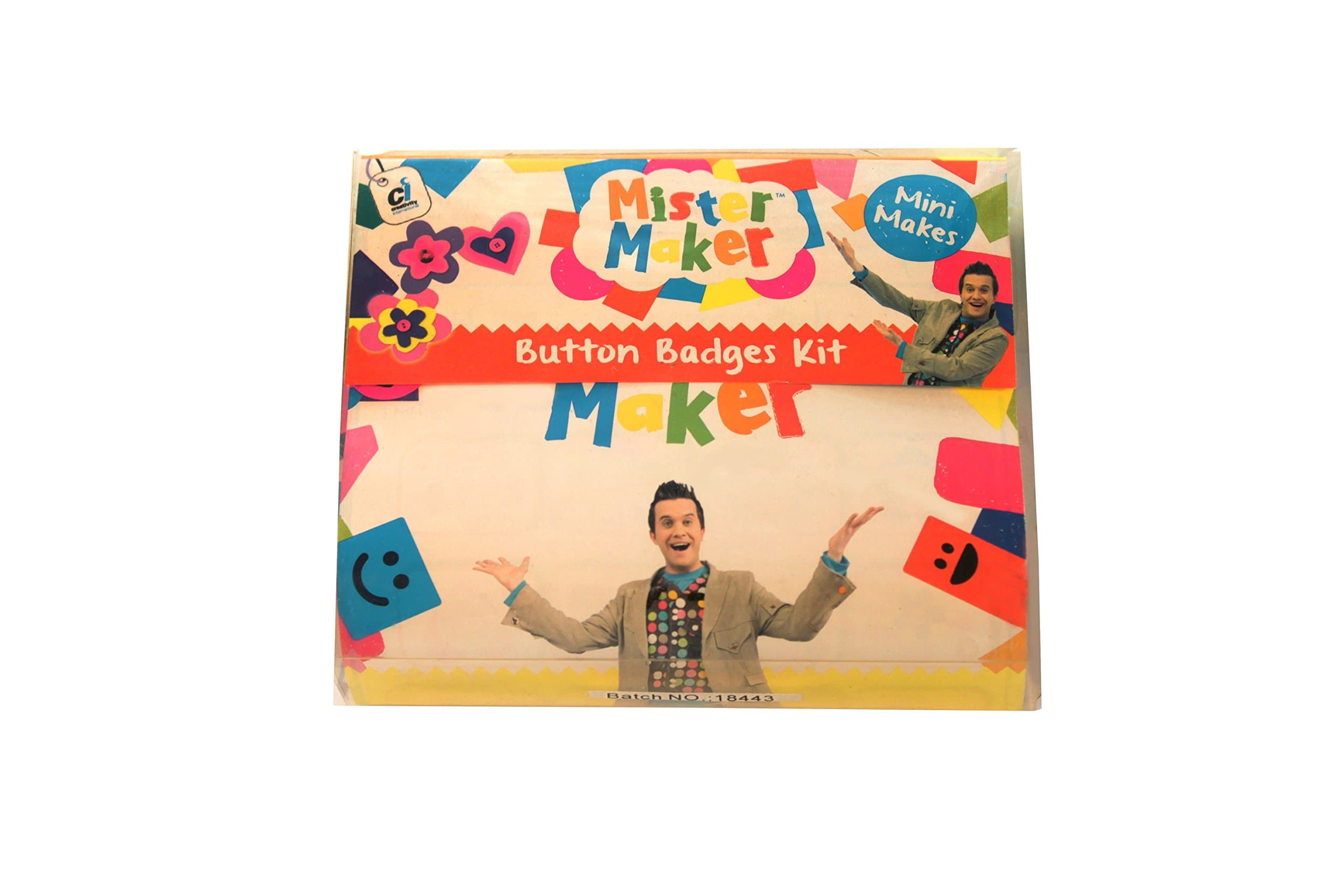 Mister Maker Button Badges Craft Kit (Multi-Colour)