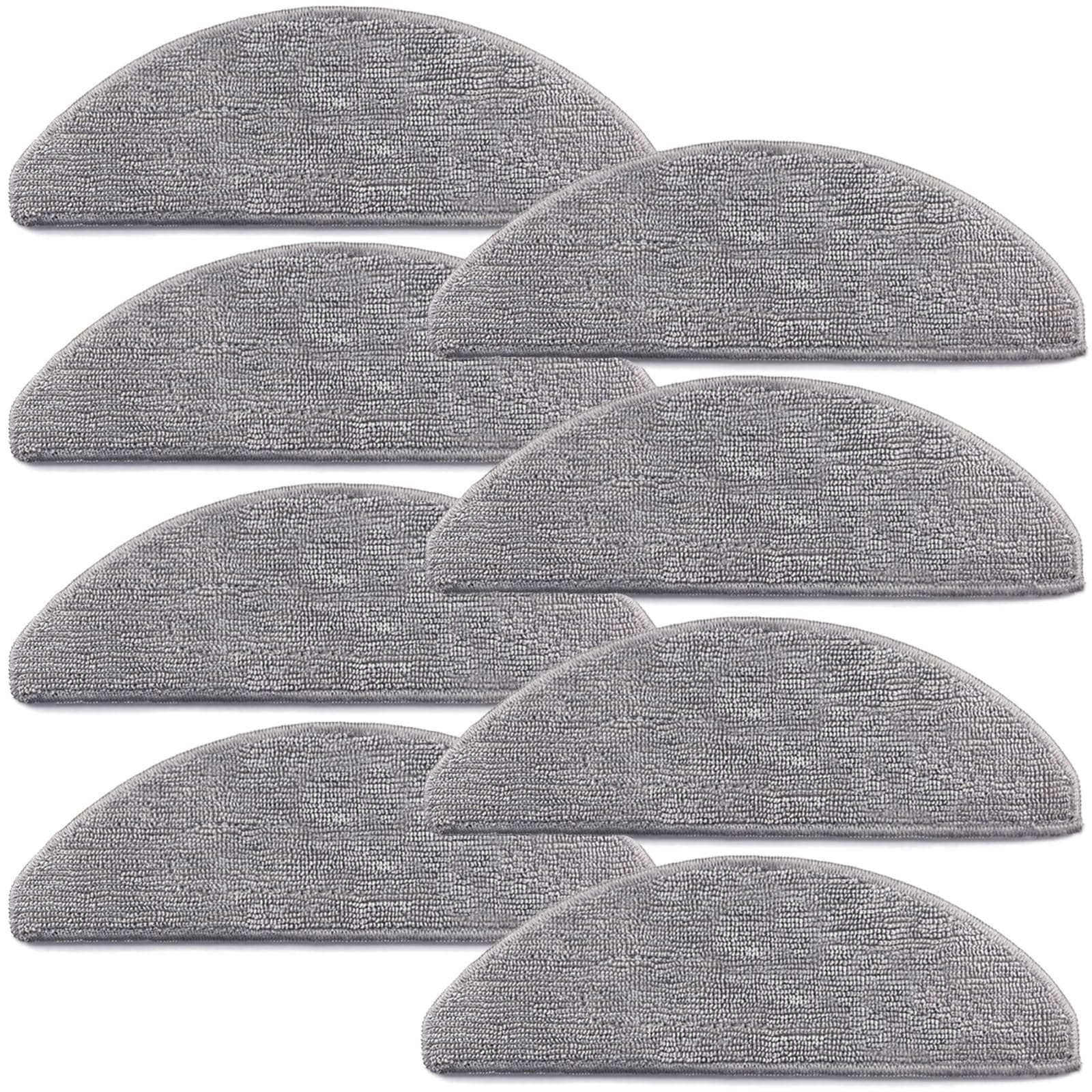 8 Pack i5 Replacement Mop Pads Compatible for iRobot Roomba Combo i5, i5+, j5, j5+ Robot Vacuum Cleaner Mop, 8 Pack Washable and Reusable Mop Pads