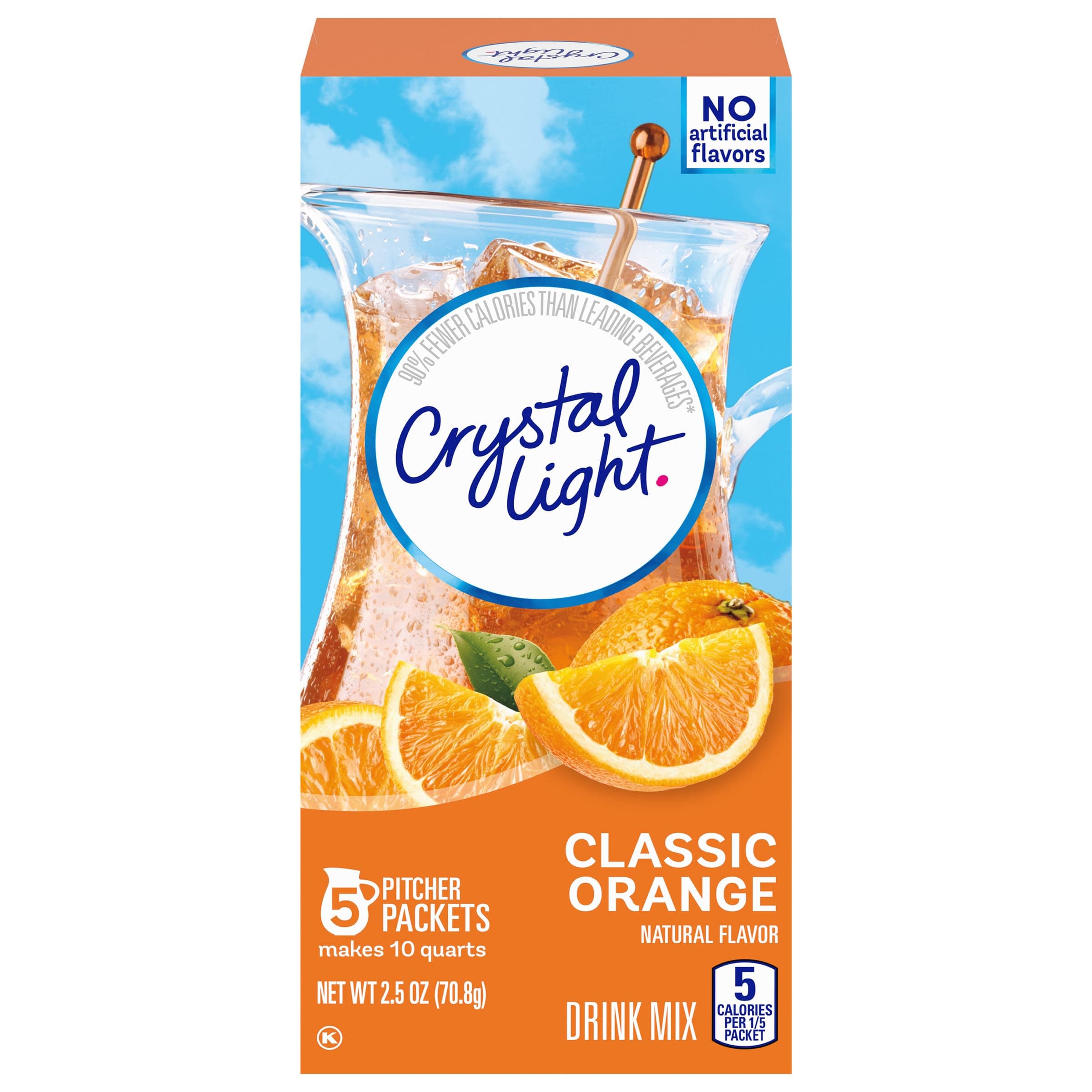 Pitcher Packets, Classic Orange, 2.5 OZ