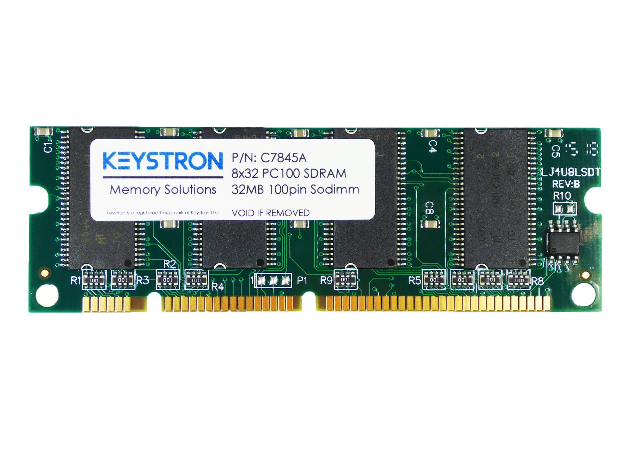 32MB 100 pin SDRAM DIMM Printer Memory Compatible with HP C7845A C4143A Q7707A for LaserJet 1200 2200 4000 4050 5000