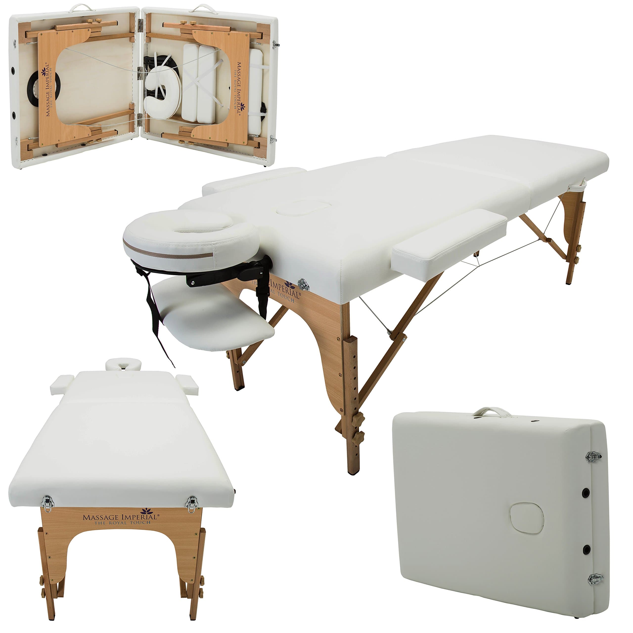 The Charbury Massage Table White