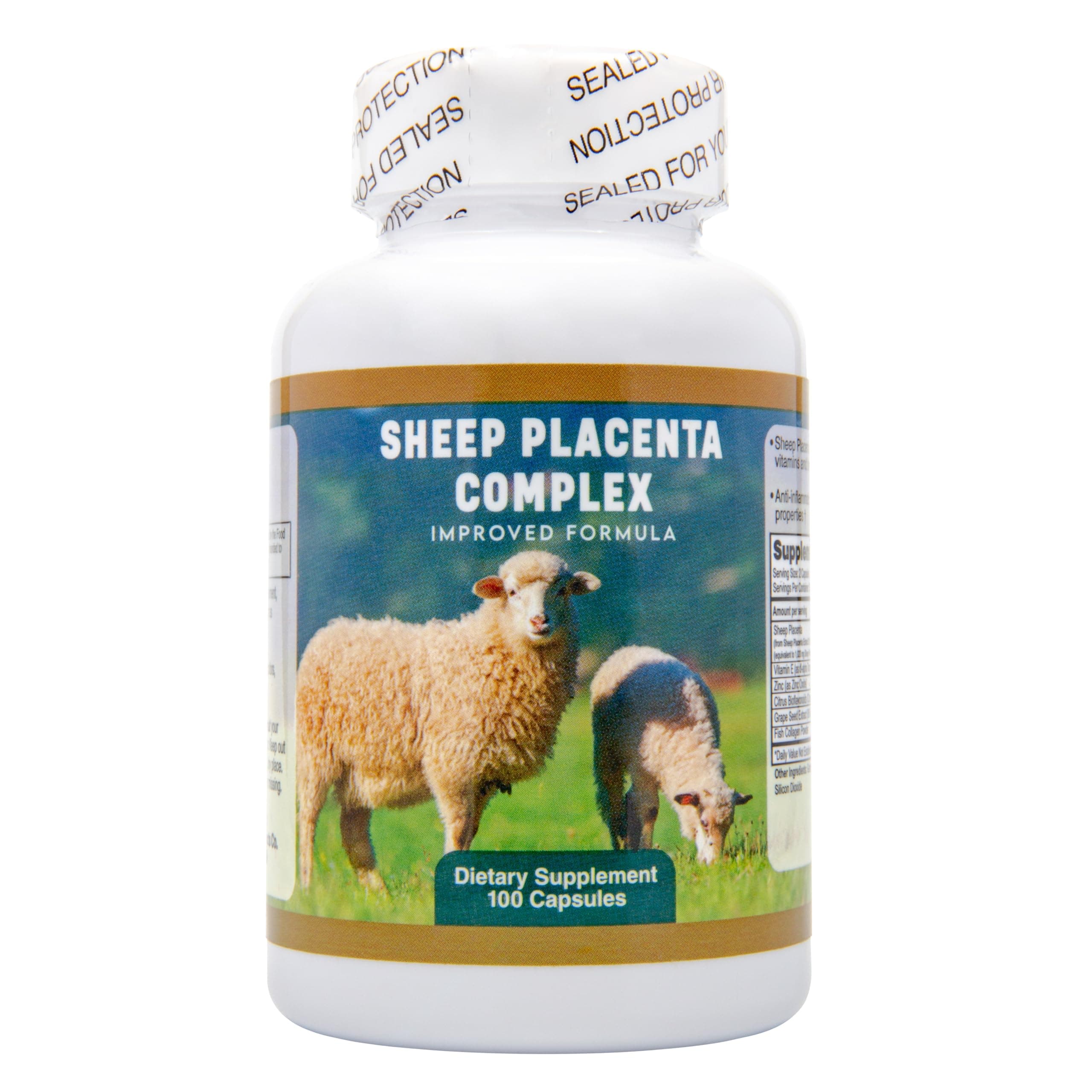 Nu-Health Sheep Placenta 100 Capsules