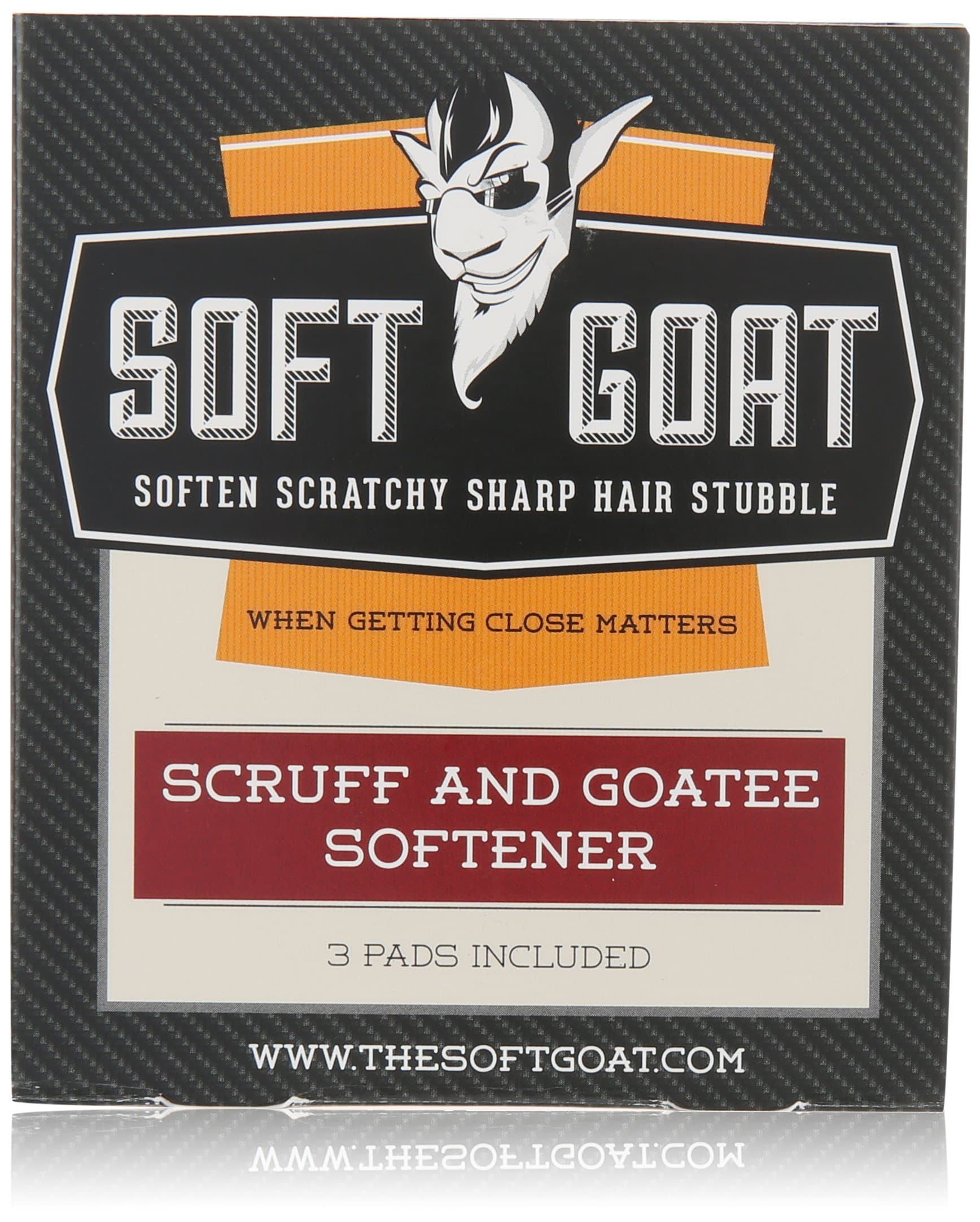Stubble and Goatee Softener, 3 Count