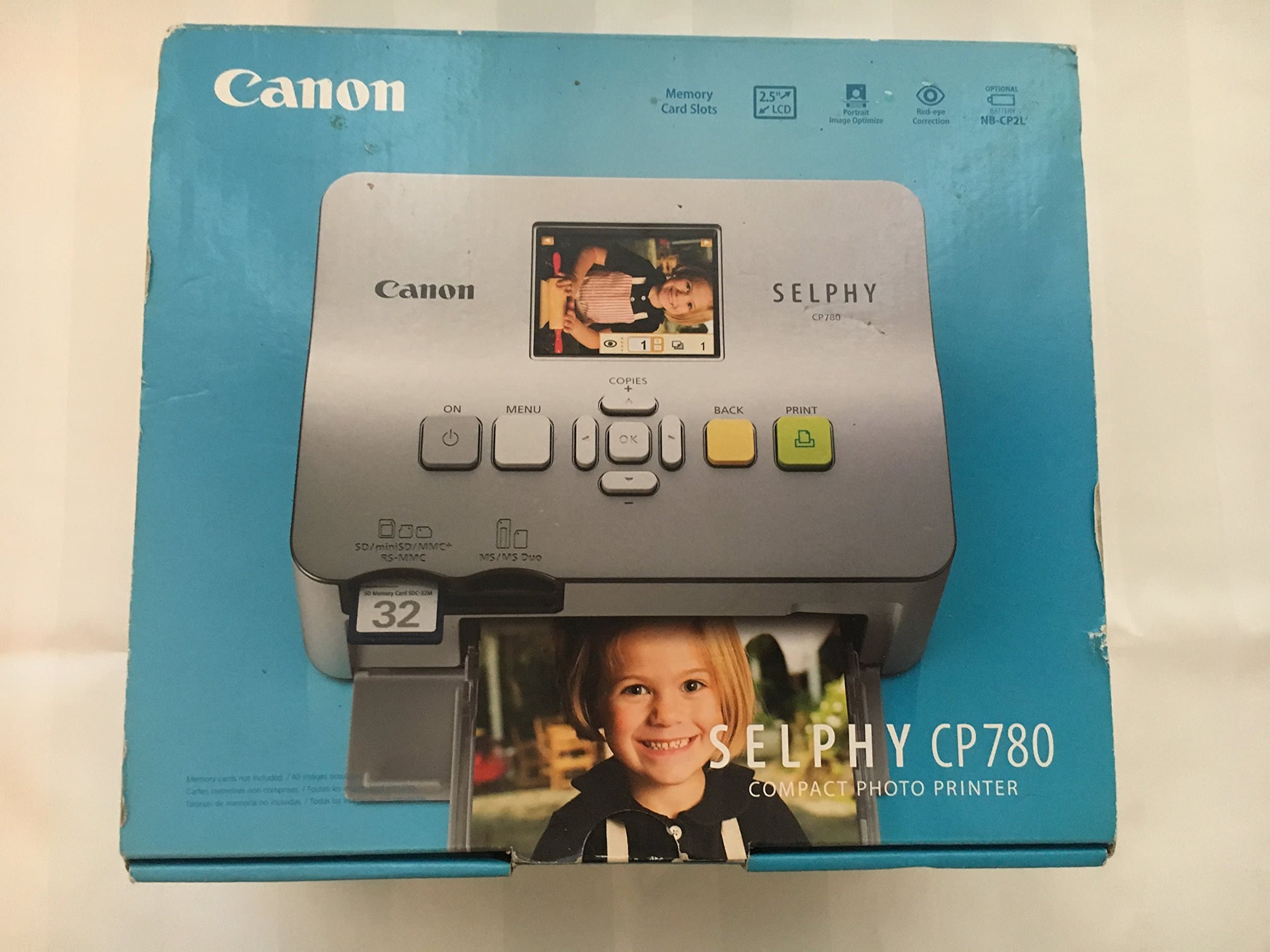 Canon SELPHY CP780 Compact Photo Printer