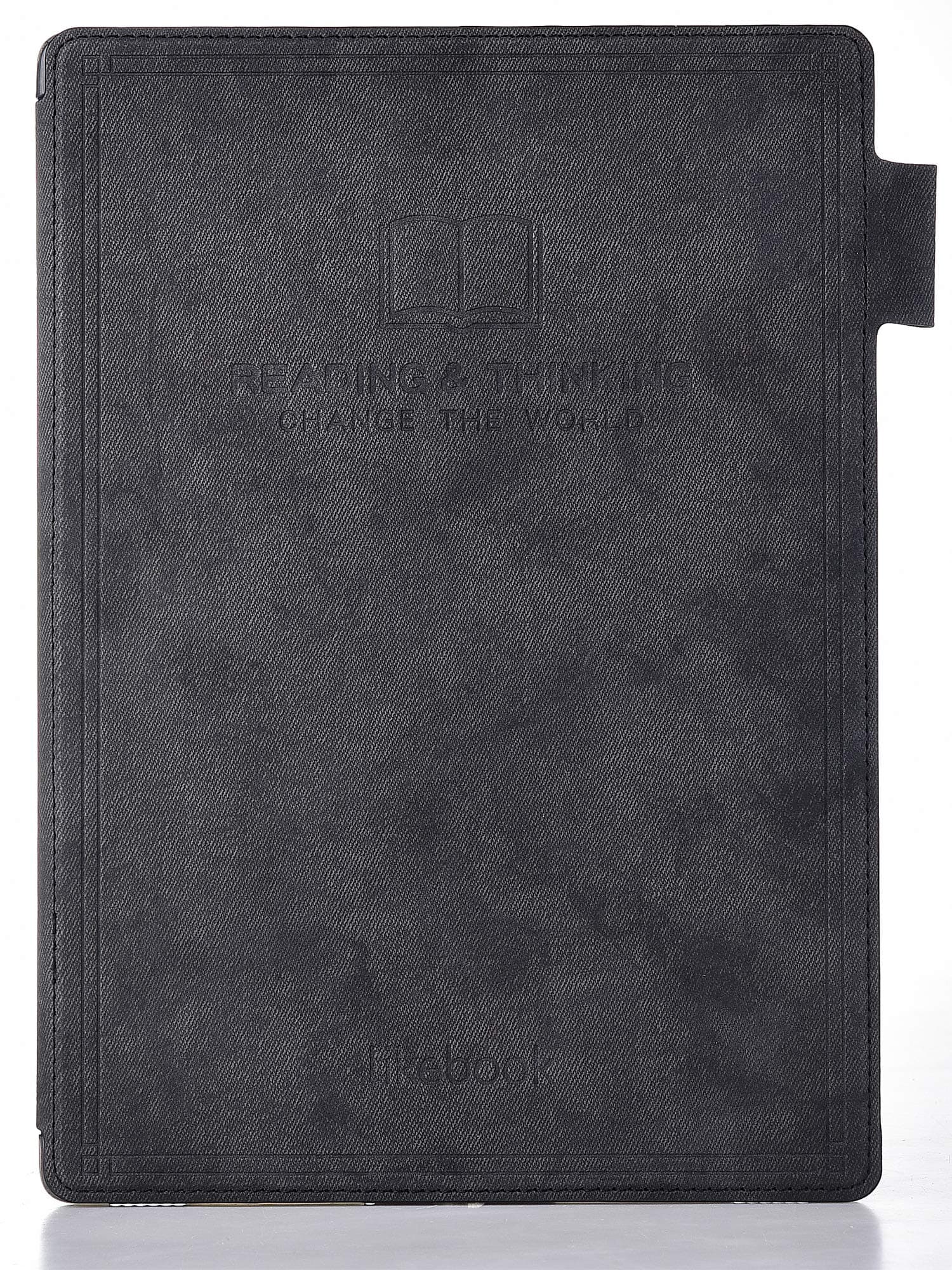 Ares note Case - Premium PU Leather Protective Folio Cover with Auto Wake / Sleep Function for Likebook Ares note 7.8 Inch E-Reader 2019 Release, Black