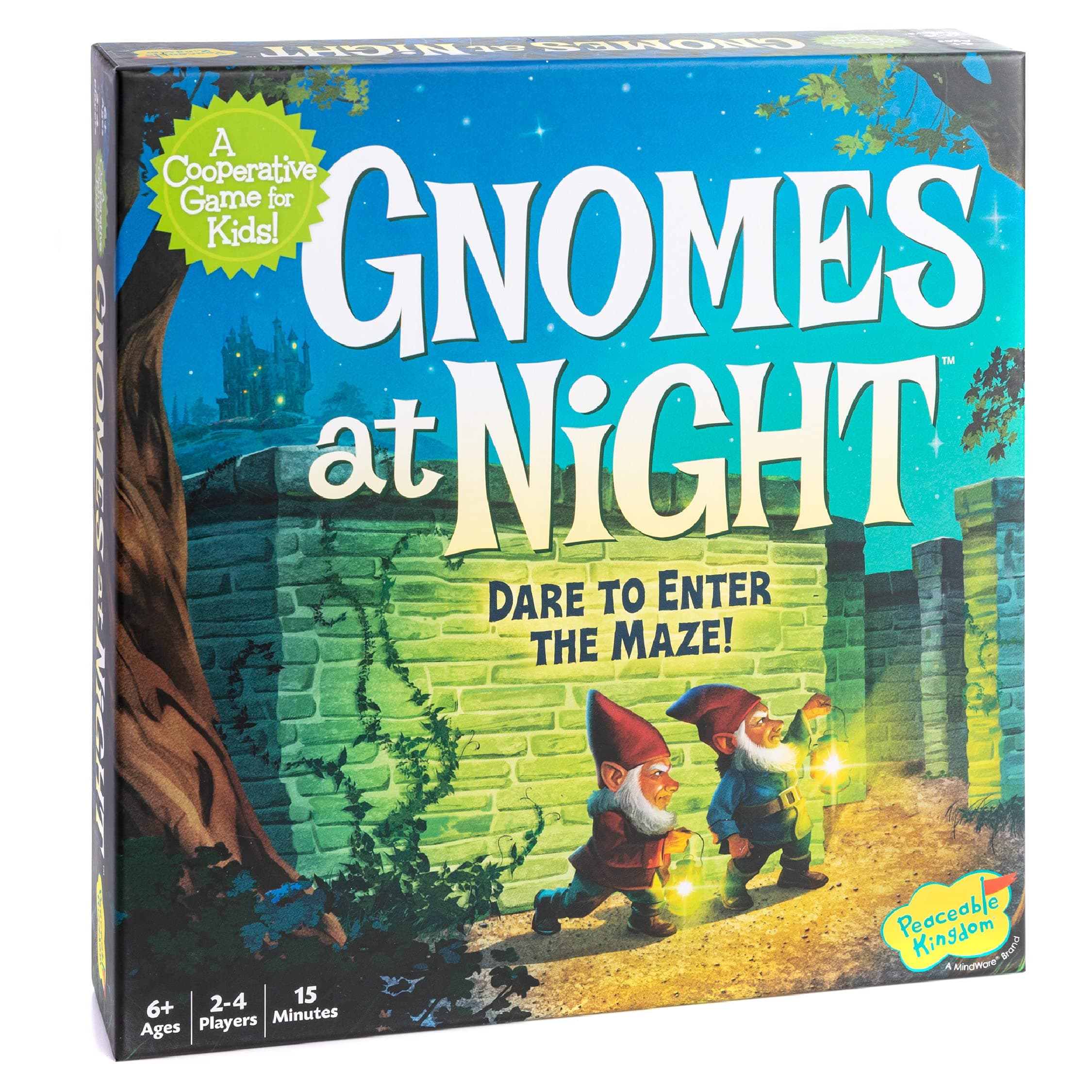 Peaceable Kingdom Gnomes at Night Game for Kids Age 6+