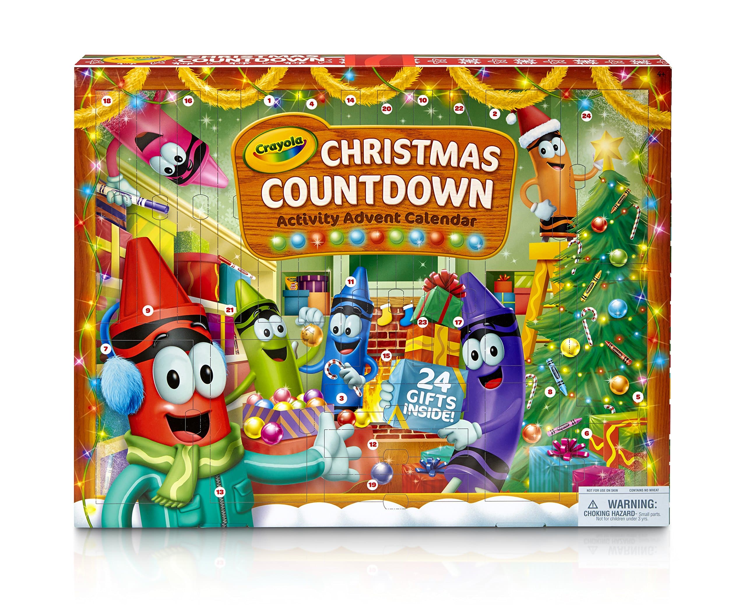 Crayola Christmas Countdown Activity Advent Calendar